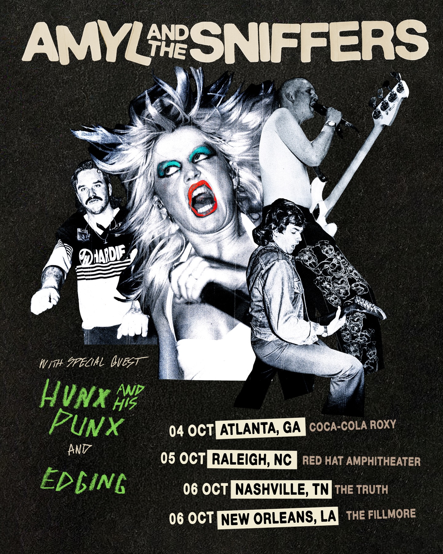 Amyl and The Sniffers Tour Poster 2026